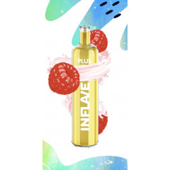 Электронная сигарета Inflave Plus 2200 затяжек Малиновый Йогурт